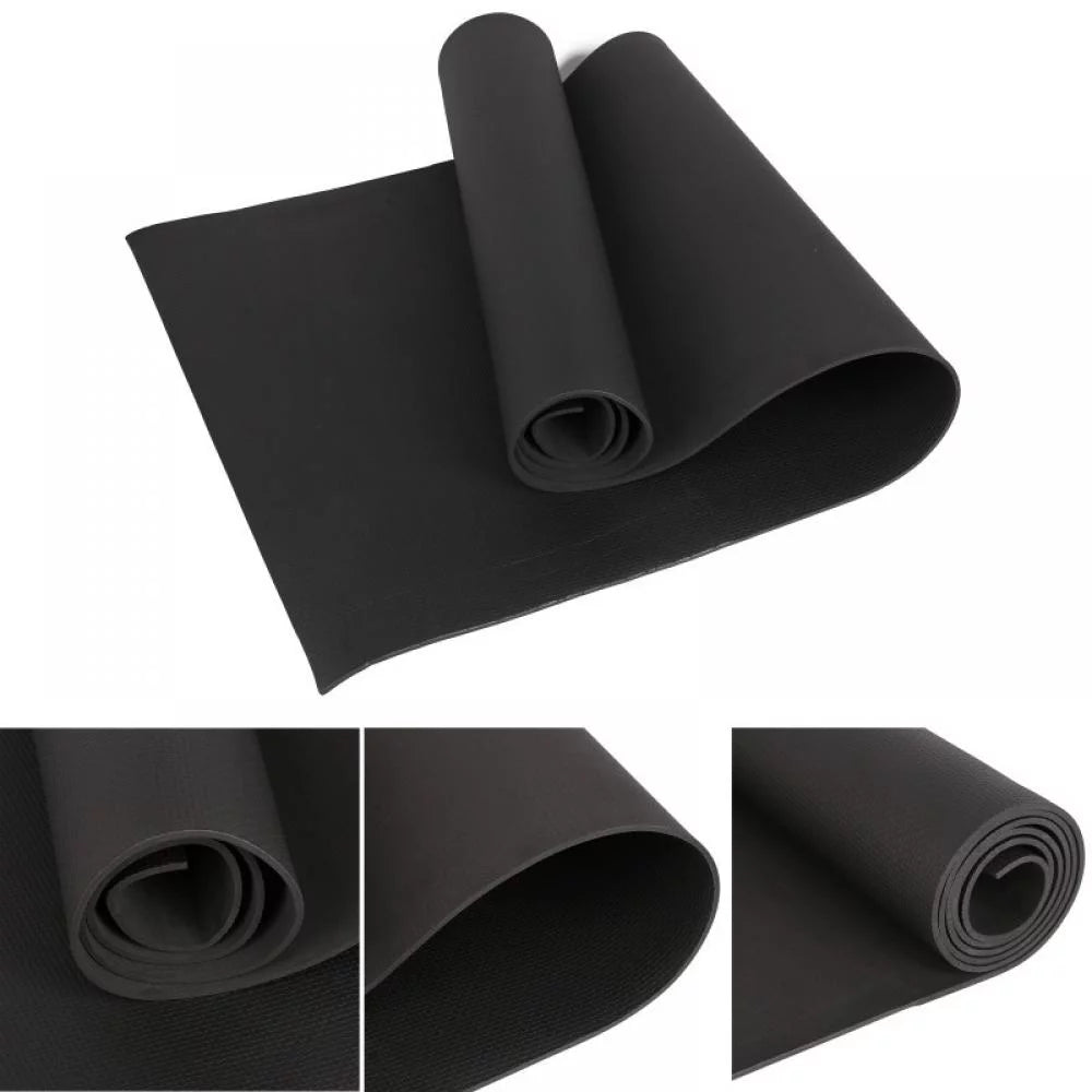 15mm Non-Slip Yoga Mat for Gymnastics and Pilates - 60x173cm Exercise Mat